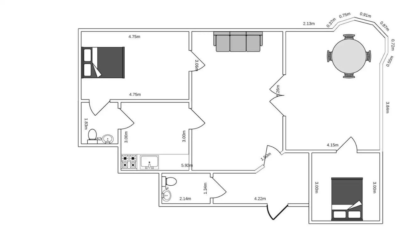 Апартаменти Large & Modern Flats In Family Friendly Neighbourhood Копенгаген Екстер'єр фото